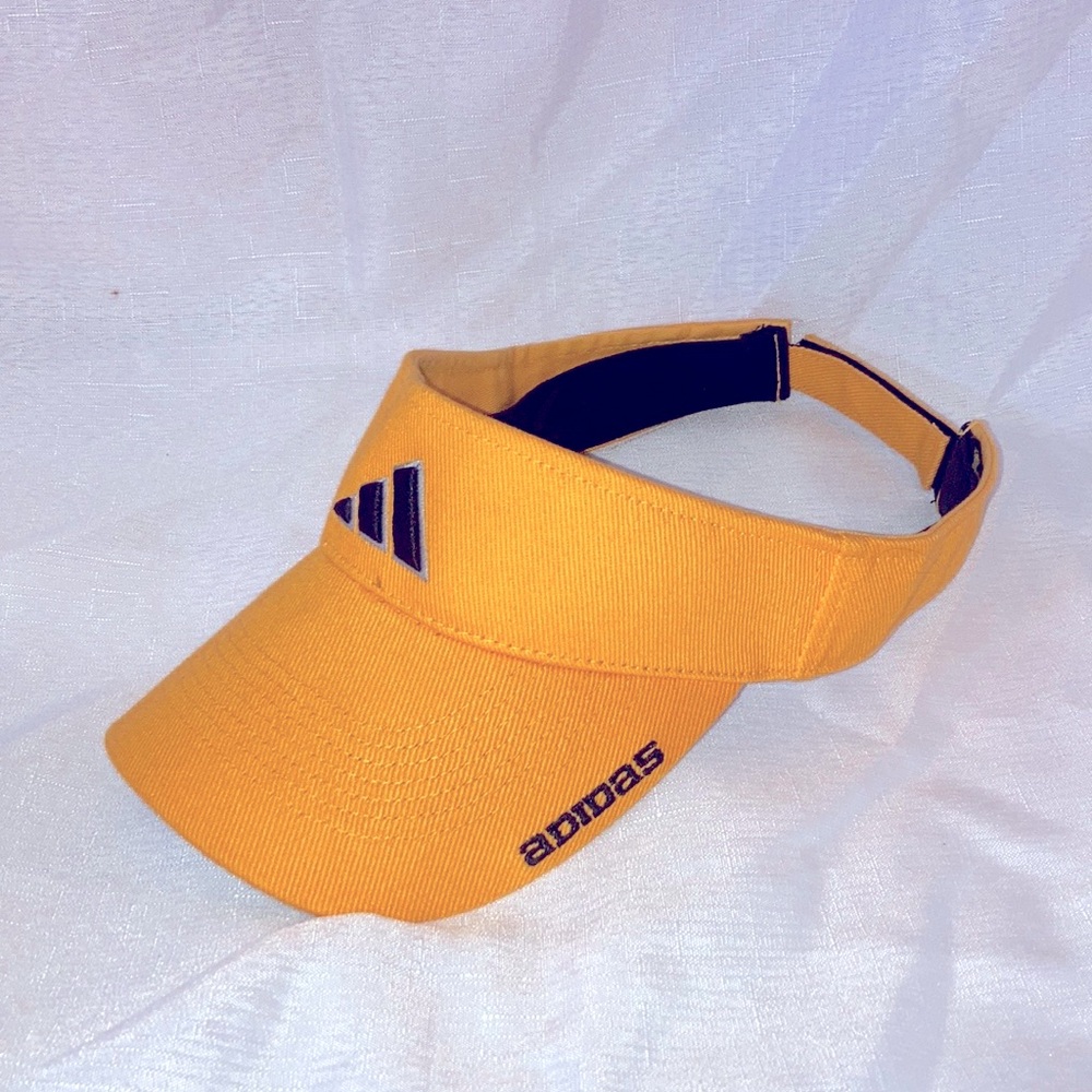 Yellow Adidas visor